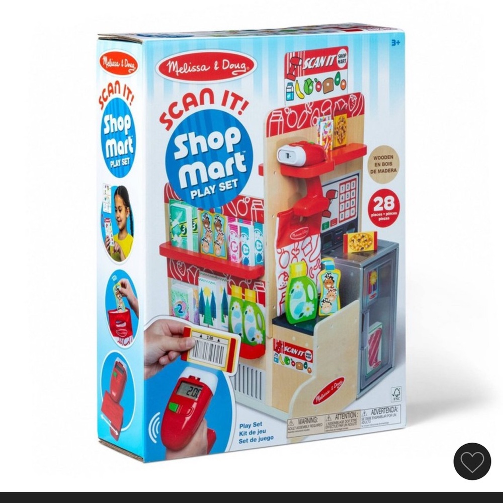 Melissa & Doug Colorful Shop Mart Play Set
